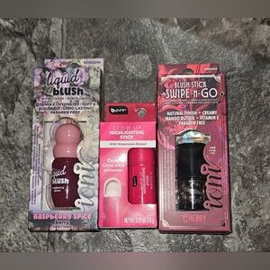 Liquid Blush, Blush Stick & Highlighter Stick BNIB